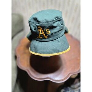Oakland A’s Bucket Hat Green Gold CSN Promo MLB Athletics Boonie Sun Hat One...